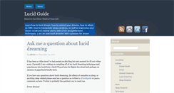 Desktop Screenshot of lucidguide.com